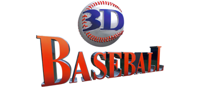 3D Baseball logo for Sega Saturn